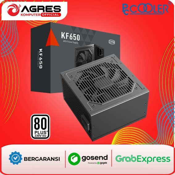 Ready PCCooler PSU KF650 650 Watt 80+ White Power Supply 650W
