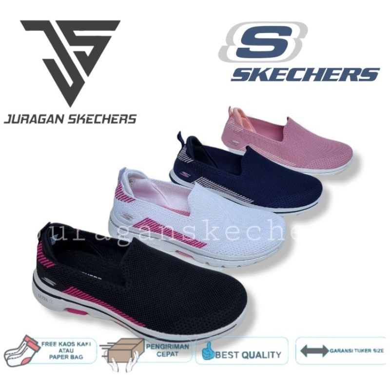 SEPATU SKECHERS GOWALK 5 PRIZED /SEPATU WANITA / SKECHERS WANITA / SEPATU SKECHERS WANITA / SKECHERS