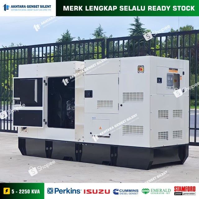 Genset PERKINS 350 Kva - Jual Genset Silent