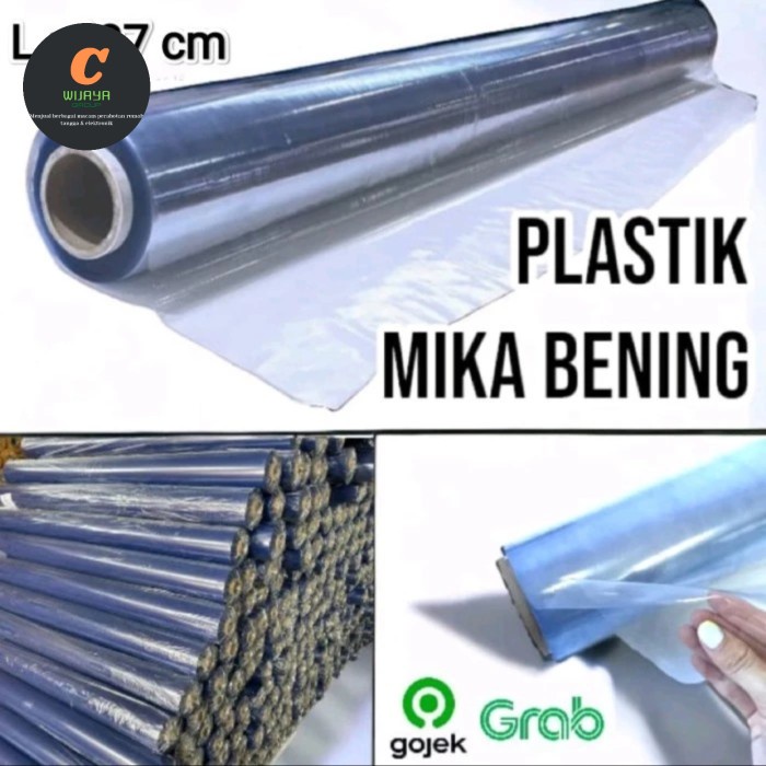 PREMIUM PLASTIK MIKA BENING 1 ROLL TEBAL