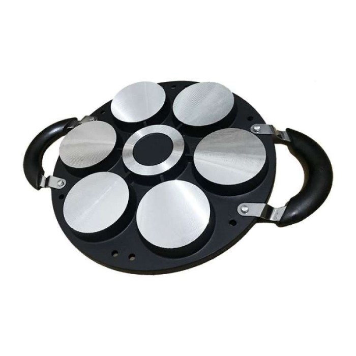 PREMIUM 7 Lubang Datar Cetakan Kue Martabak Mini SUGGO 7 Datar Loyang Kue