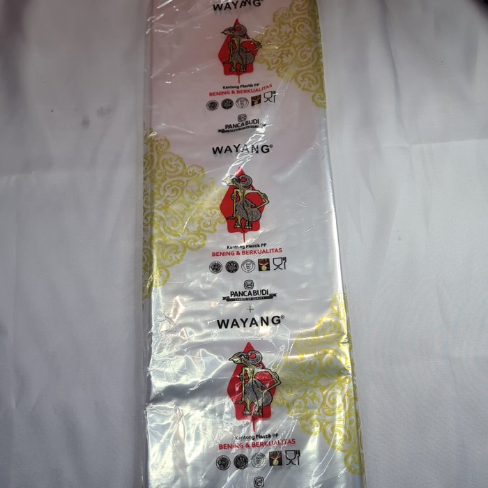 PREMIUM Plastik Roll merk Wayang/pp roll/plastik bungkus kacang/snack