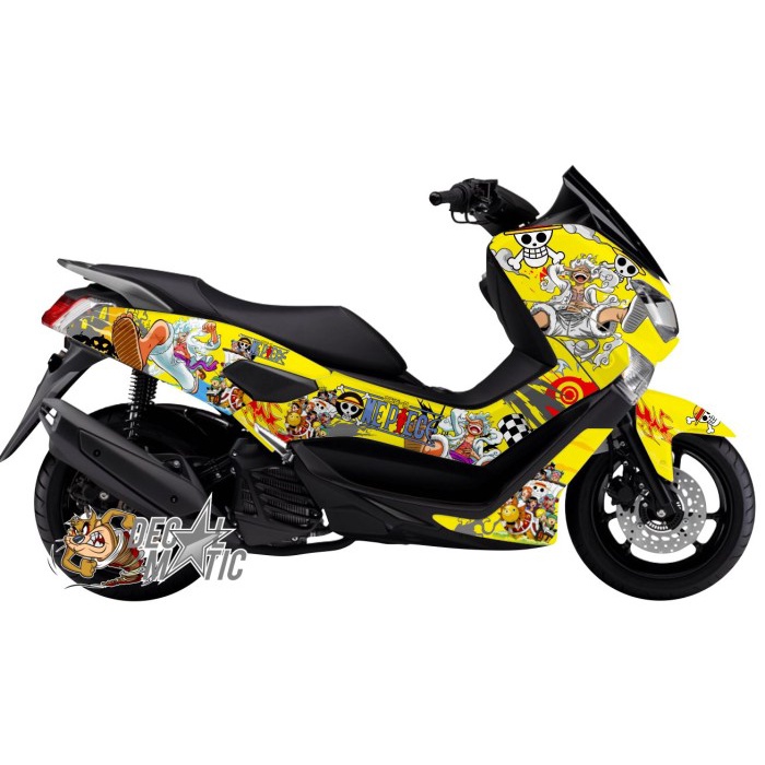 PREMIUM Decal Sticker Nmax Full Body Variasi Nmax OLD / NEW One Piece Gear 5