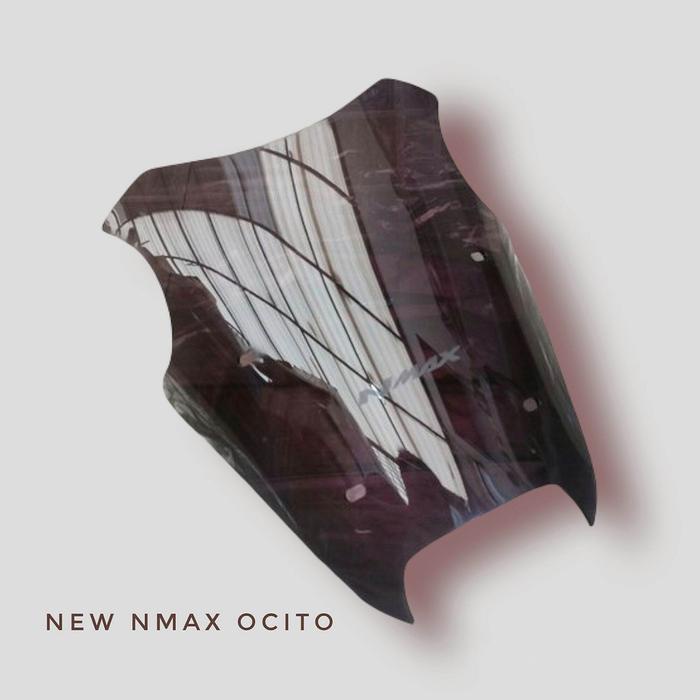 PREMIUM visor nmax 2020 2021 OCITO bening dan smoke - windshield Motor Motorcycle nmax 155