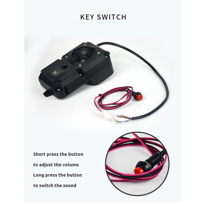 Best seller Engine Sound Exhaust II for EV Suara Knalpot Motor listrik Terlaris