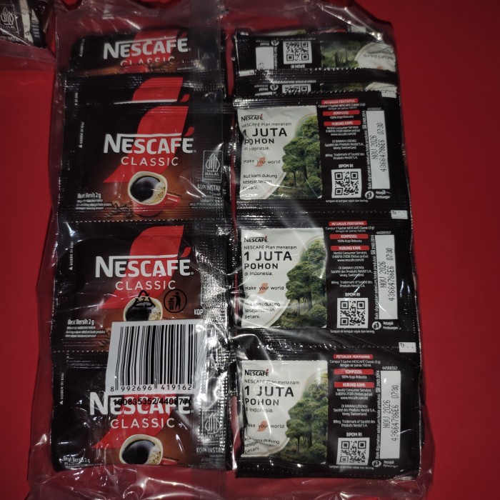 

Sale Terbatas Kopi Nescafe Sachet 2 Gr 100% Kopi Murni Aman