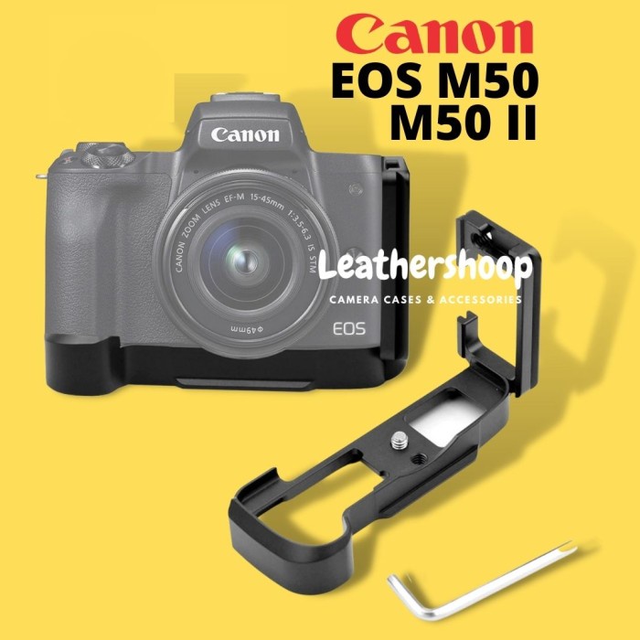 Handgrip Plate Canon EOS M50 M50II L Grip Bracket