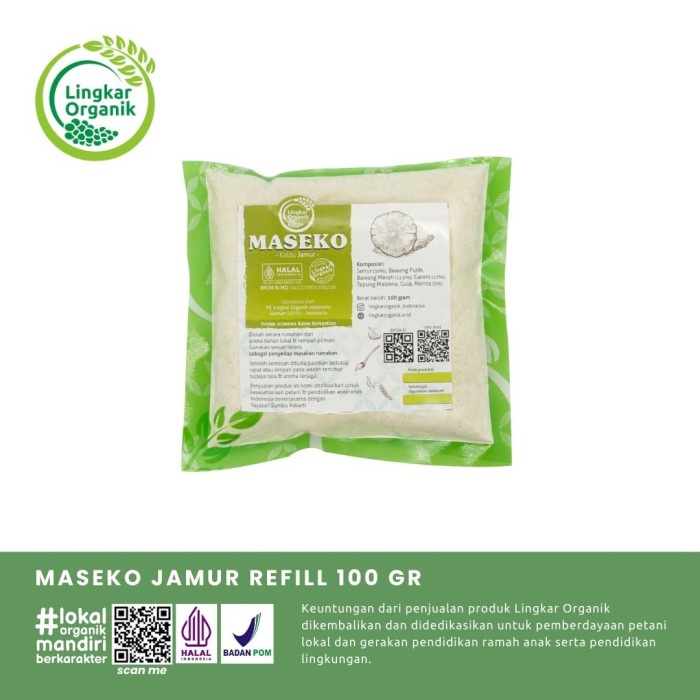 

Sale Terbatas Maseko Kaldu Jamur Organik 100Gr Aman