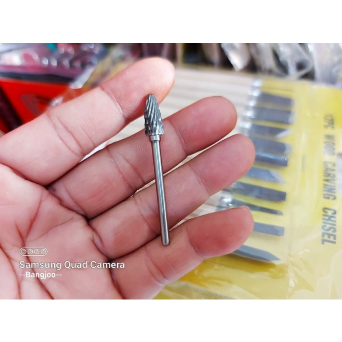 Mata bor cun metal / mata tuner mini grinder proses porting as 3mm terlaris