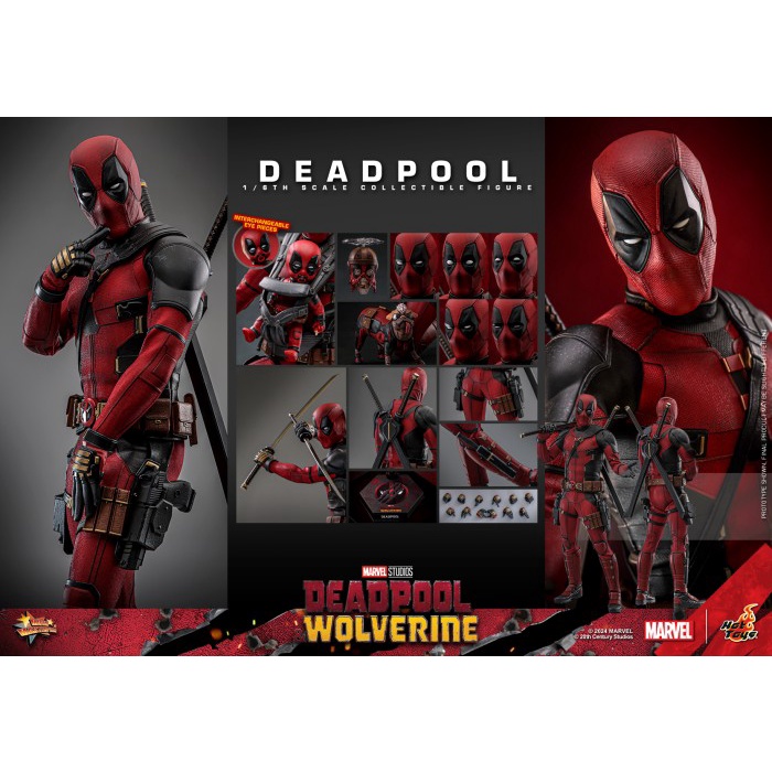 Hot Toys Deadpool Reguler Deadpool & Wolverine MMS 746