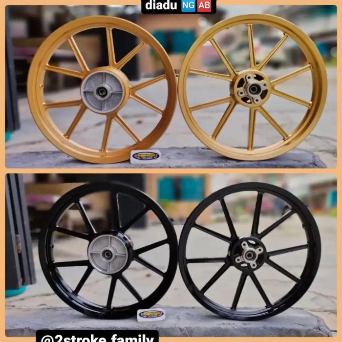 velg racing power copy daytona Yamaha RX-King rxking rxk 1.60 1.85 17