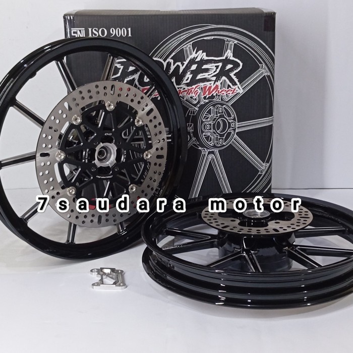 velg racing power gp drag model daytona +cakram 160/185/17 ninja r/rr