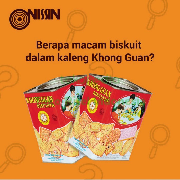 Biskuit Kaleng Khong Guan 1600 grKhong Guan Kaleng 650gr KHONG GUAN