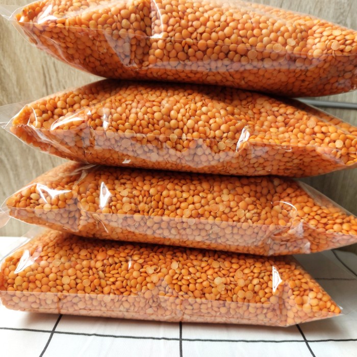 

RED Lentils ( Lentil cokelat ) Premium Quality 1kg