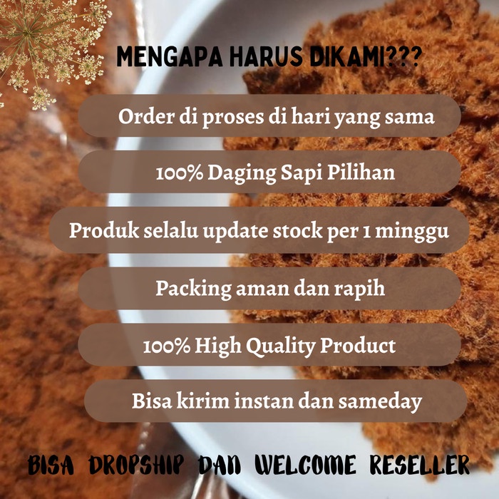 

Abon Daging Sapi Asli Super Cap 32 250 gram Halal