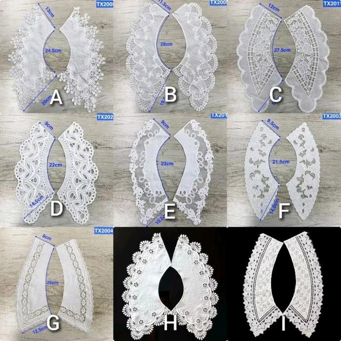 MNTB" KERAH LEBAR KOREAN STYLE, APLIKASI KERAH