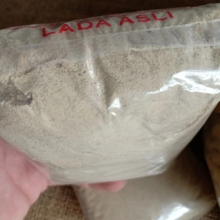 

Promo Terbatas Lada Putih Bubuk (250 Gram) Aman