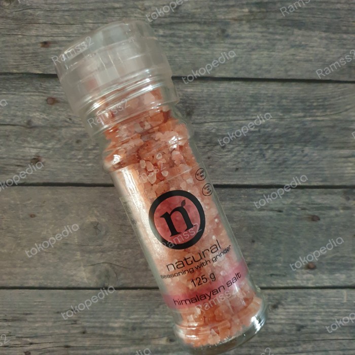 

Sale Terbatas Natural Himalayan Pink Salt Garam Grinder Penggiling Botol Dr Gram Aman