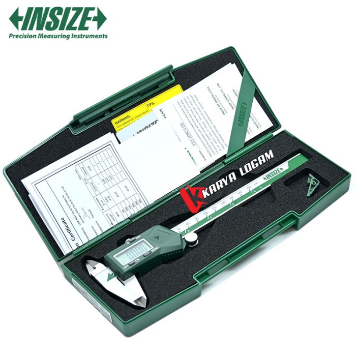 Insize Jangka Sorong Digital Sketmat Sigmat Caliper 6" Sigmat Digital