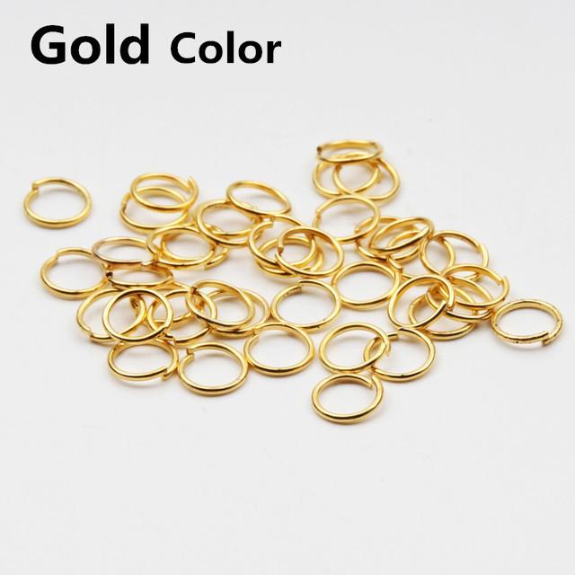 1 PACK JUMP RING UKURAN 4MM/5MM/6MM/8MM/10MM BAHAN AKSESORIS