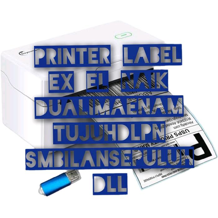 

Promo Printer Label Thermal Untuk Cetak Label/Cap Resi Online Cod