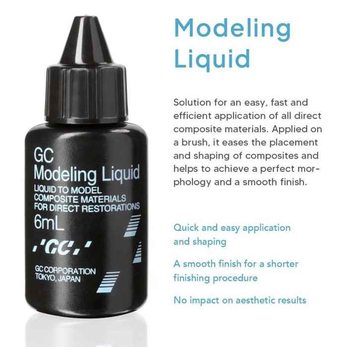 

TERLARIS KLIK DENTAL GC Modeling Liquid 6ml / Modelling Resin