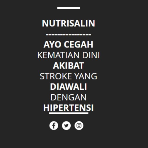 

Promo Terbatas Nutrisalin Garam Diet 200 Gram Aman
