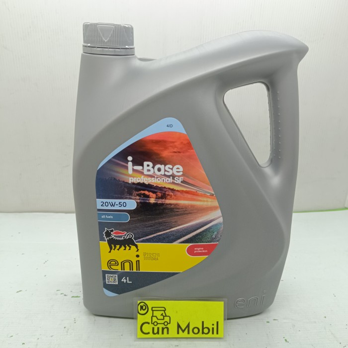 READY OLI MESIN AGIP BENSIN SAE 20W-50 POWER HD 4L