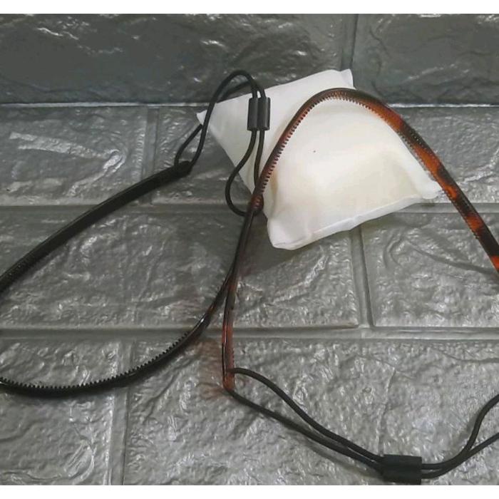 Bando Sport Pria Wanita Elastis Bandana Olahraga Headband Dengan Karet Bando Hitam Unisex Basket