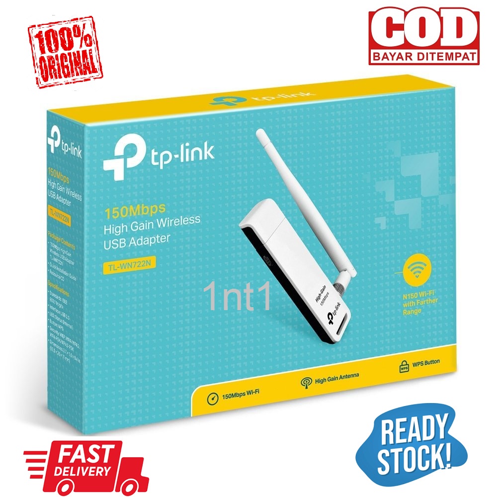 Wireless USB adapter TP LINK TL WN722N TPLINK Wifi adaptor Receiver Antena PC Laptop wireles 722n