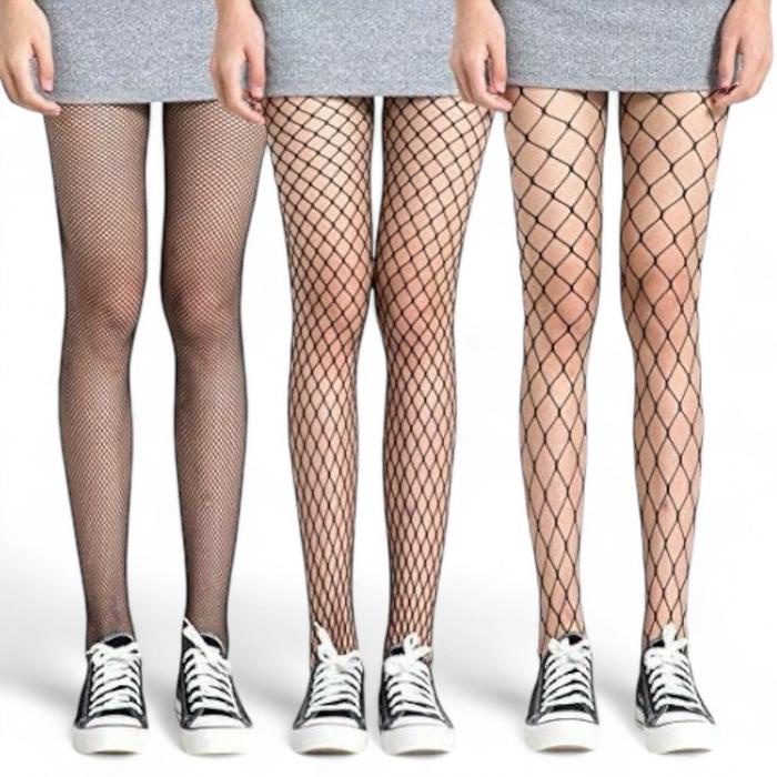 Stoking Jala Jaring Stocking Celana Wanita Sampai Pinggang pramugari