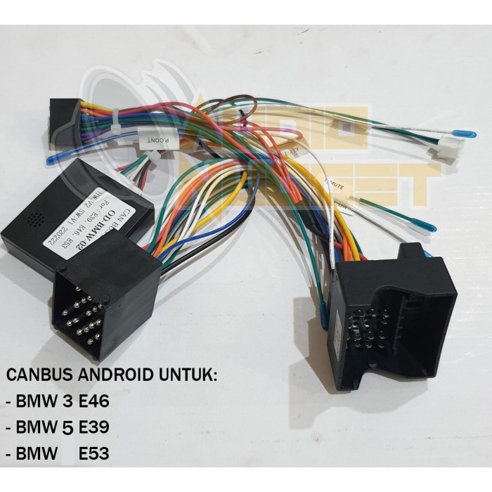 Berkualitas Modul Socket Kabel Remot Stir Canbus Android Bmw 3 E46 5 E39 E53 2005