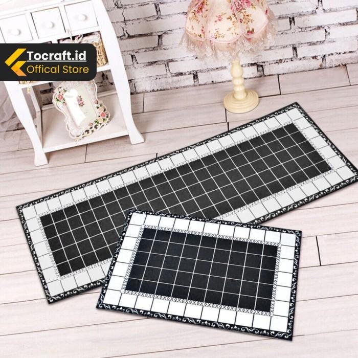 TERMURAH TCID KESET DAPUR SET ANTI SLIP SERAP AIR KESET TERAS RUANG TAMU KAMAR SPONS ESTETIK KODE