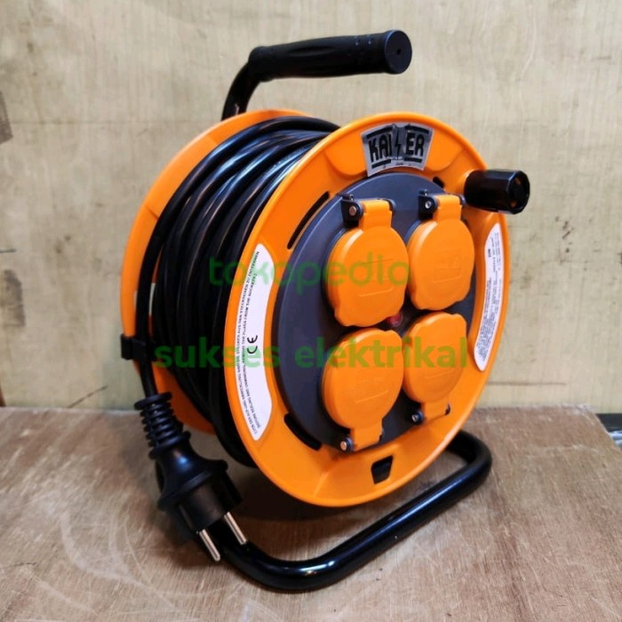 JTTOP" KAISER 20M KABEL ROLL KAISER 20METER CABLE ROLL KAISER KABEL GULUNG 20