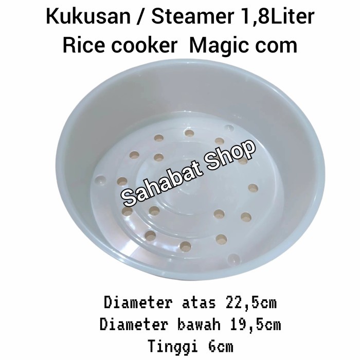 KUKUSAN STEAMER 1,8LITER ORI RICE COOKER - MAGIC COM MIYAKO COSMOS DLL