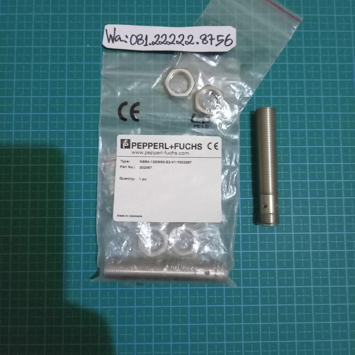Berkualitas Pepperl Fuchs Nbb4-12Gm50-E2-V1 Persaman Bes0068 Bes M12Mi-Psc40B-S04G