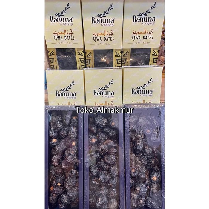 

Kurma Ajwa Raruna Organik Premium 500Gr