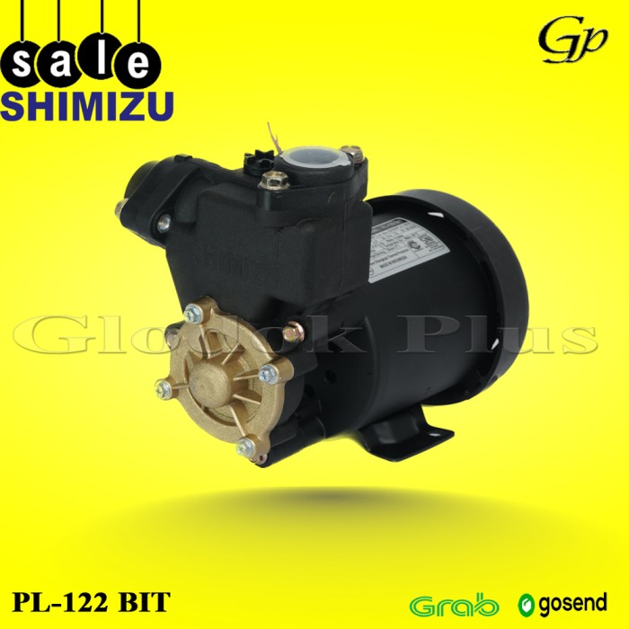 shimizu pl 122 bit Pompa Air 122bit sumur dangkal pl122bit pl122