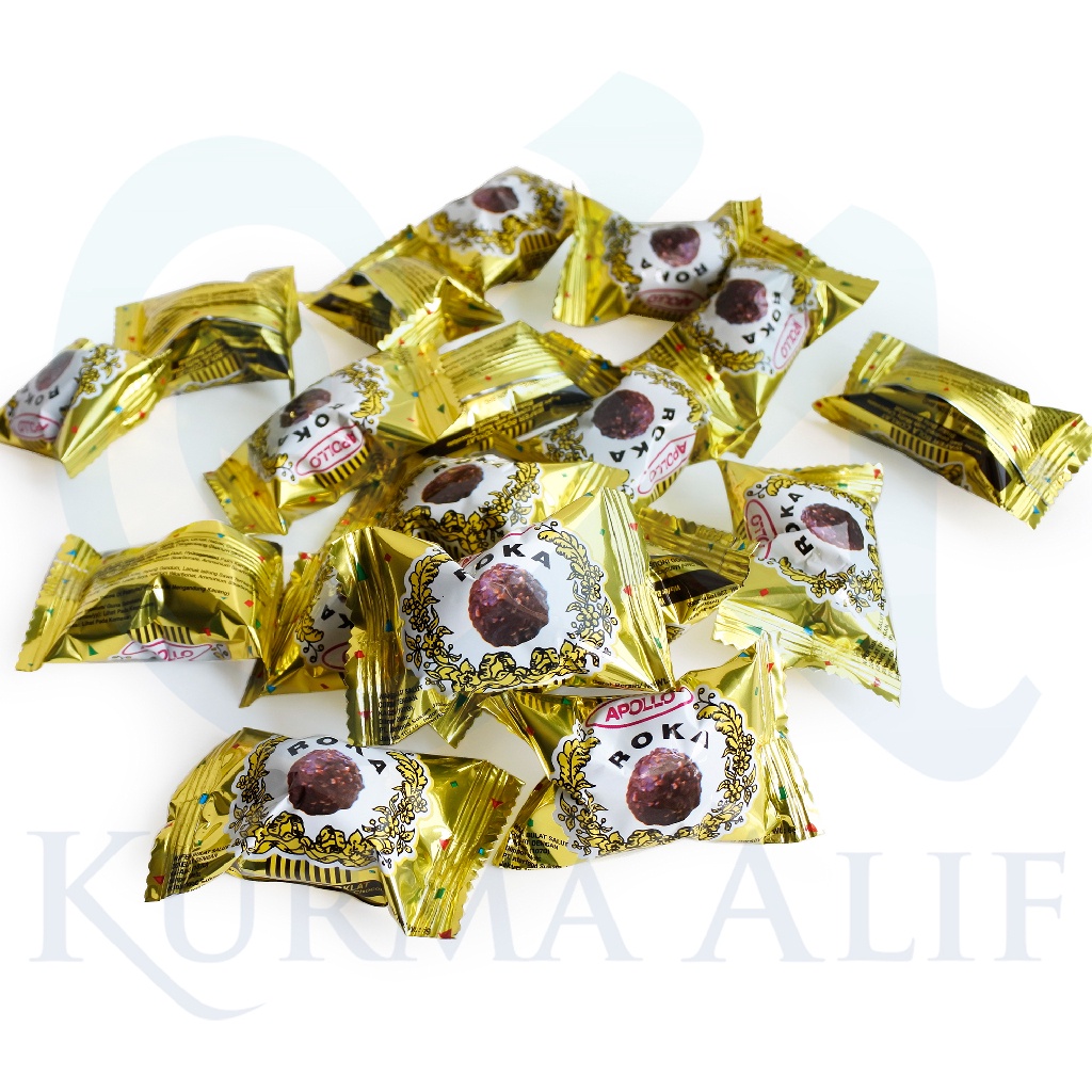

A Roka Apollo Wafer Ball Coklat Isi Original Coklat Dubai Oleh Oleh Haji Umroh