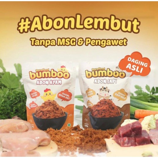 

A Barefood Bumboo Abon Mpasi Tanpa Msg & Pengawet - Abon Mpasi Bumboo