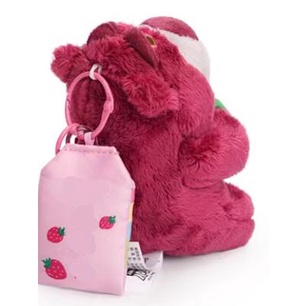SALE  POTDEMIEL X DISNEY LOTSO - FRUIT PARTY KEYCHAIN PLUSH KEYCHAIN WANGI STRAWBERRY - BLIND BOX