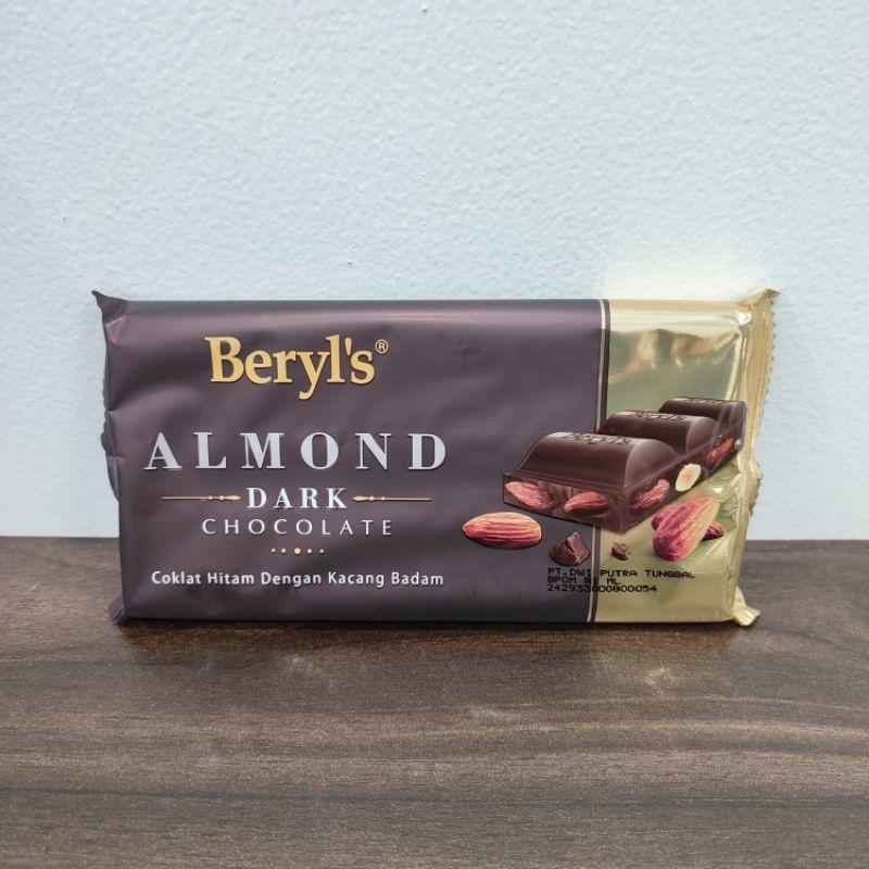 

A Coklat Beryls Bar 160Gram Beryl'S Cokelat Malaysia Chocolate Almond Milk Chocolate