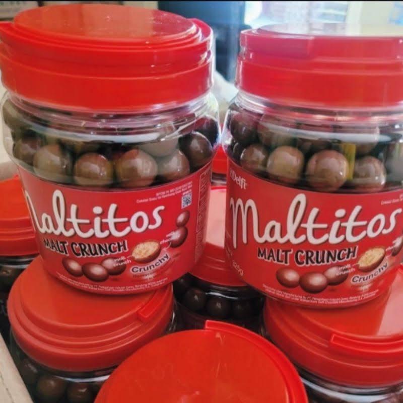

A Delfi Maltitos Malt Crunch Toples/Jar 275Gr X 2 B1G1