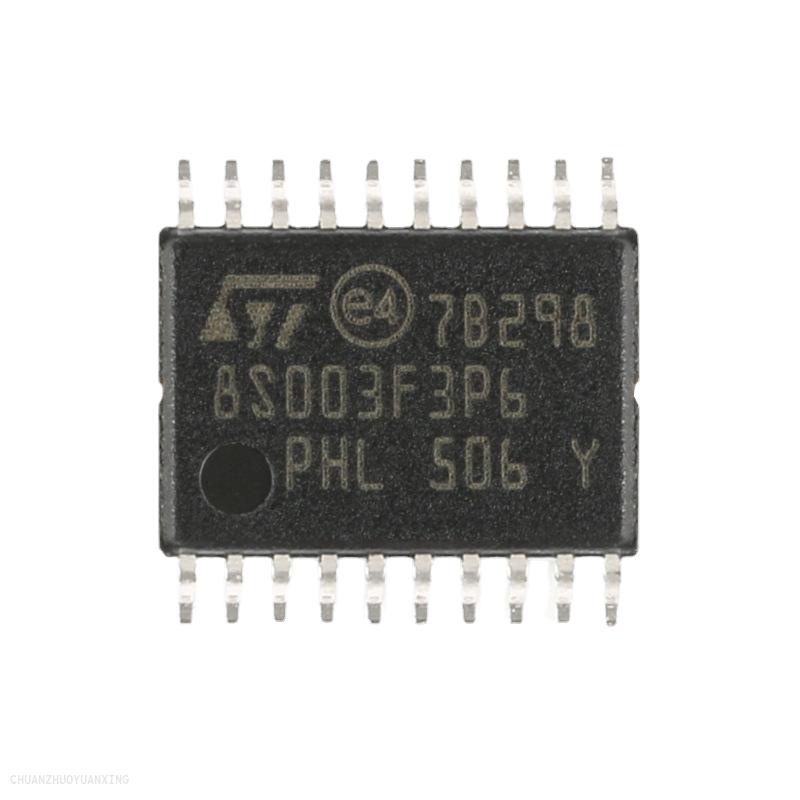 10PCS original genuine STM8S003F3P6TR STM8S003F3P6 STM8S003 8S003F3P6 TSSOP-20 flash memory/8-bit mi