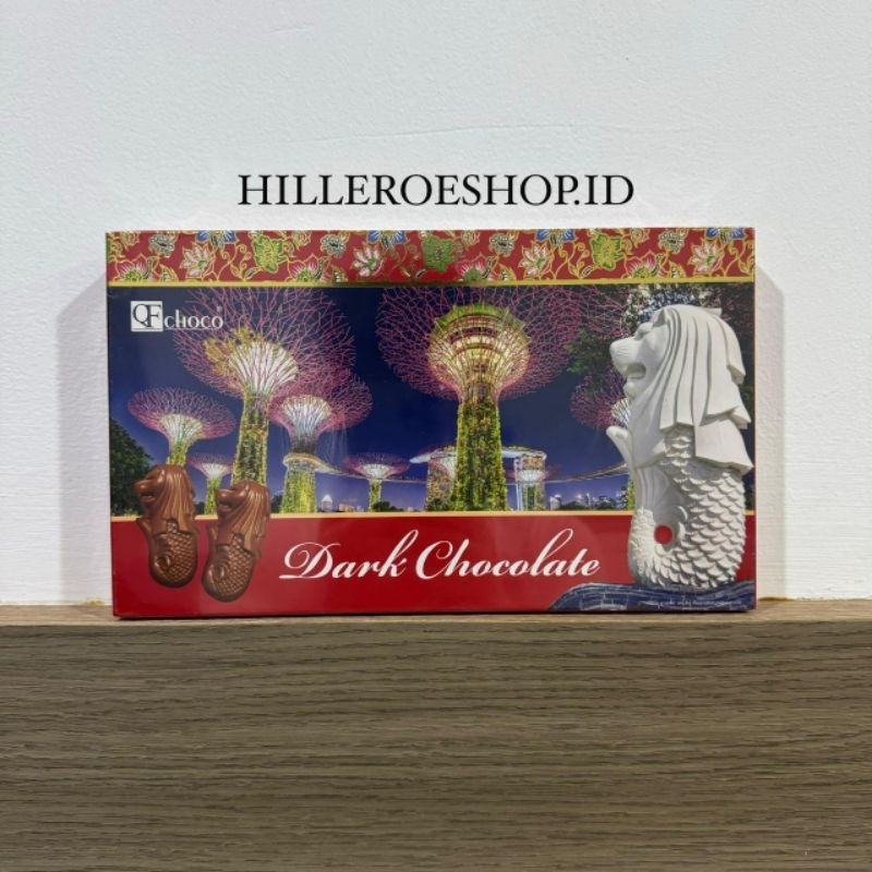 

A Coklat Qf Choco Merlion Singapore Box 125Gram Halal Import Cokelat Almond Qfchoco Malaysia