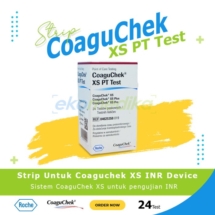 ROCHE CoaguCheck XS Strip isi 24 - Strip Coaguchek XS