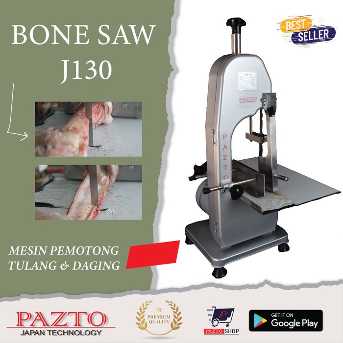 Pazto Mesin Bone Saw Mtx-J130 Pemotong Tulang / Daging
