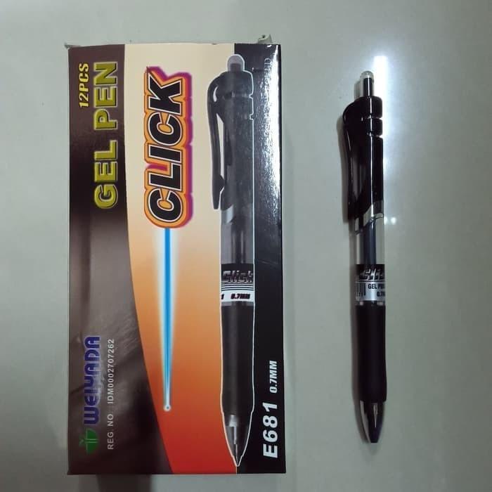 

New....!!! Ball Pen Pulpen Pena Weiyada E681 0.7Mm Bolpen Murah