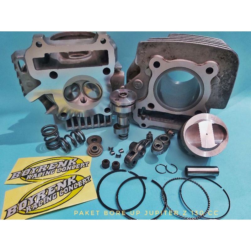PAKET BORE UP JUPITER Z 130cc - BOYRENK SURABAYA