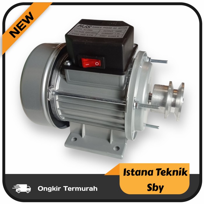 ASLI.. DINAMO PENGGERAK MERK BISON BESERTA PULLY 2 INCH